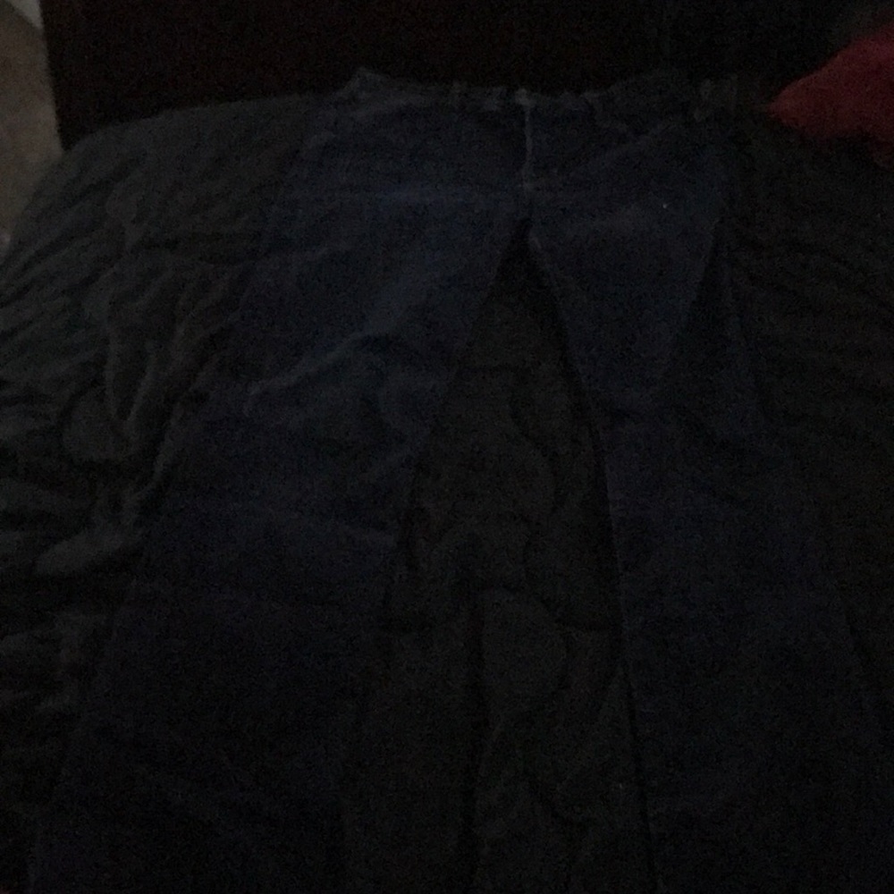 Bootcut blue jeans